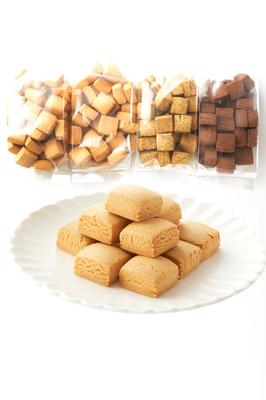 Sojamilch-Okara-Keks Mamepuku 1 kg 4 Sorten Normaler Kakao Schwarzer Tee Schwarzer Sesam Diät-Süßigkeiten Diät-Keks Diät-Snack Low Carb Snack-Keks Große Kapazität