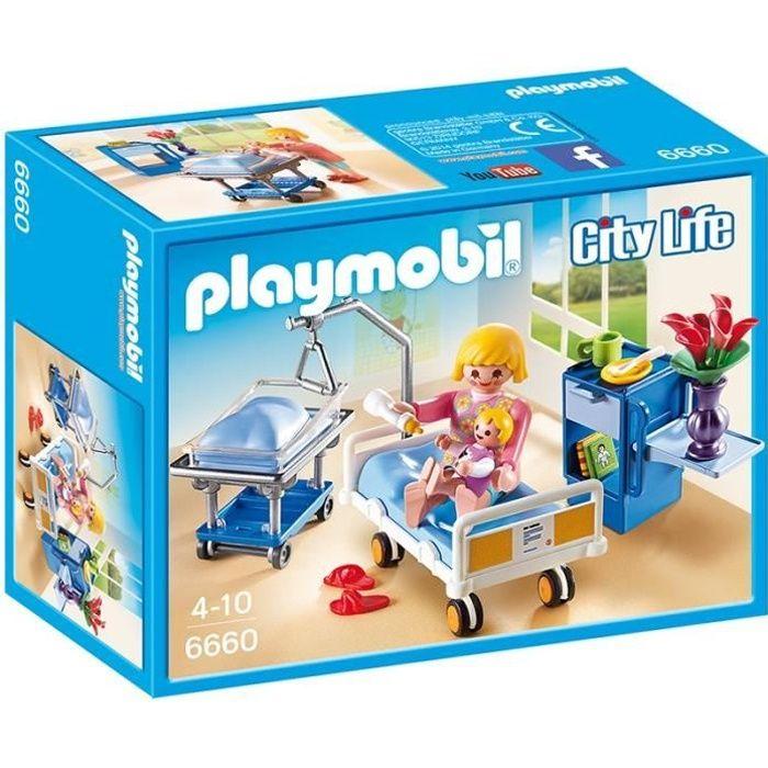 PLAYMOBIL - City Life - Chambre de Maternité