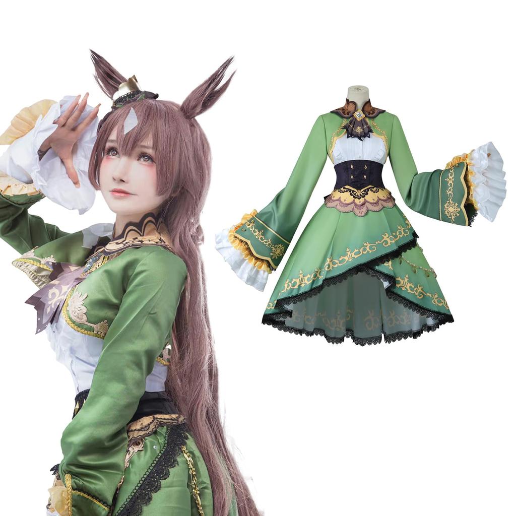 Uma Musume Cosplay Satono Diamond Cosplay Natural Brilliance Cosplay Uma Musume Cosplay Costume for and School Festivals [NOKIJP] Events, Halloween,