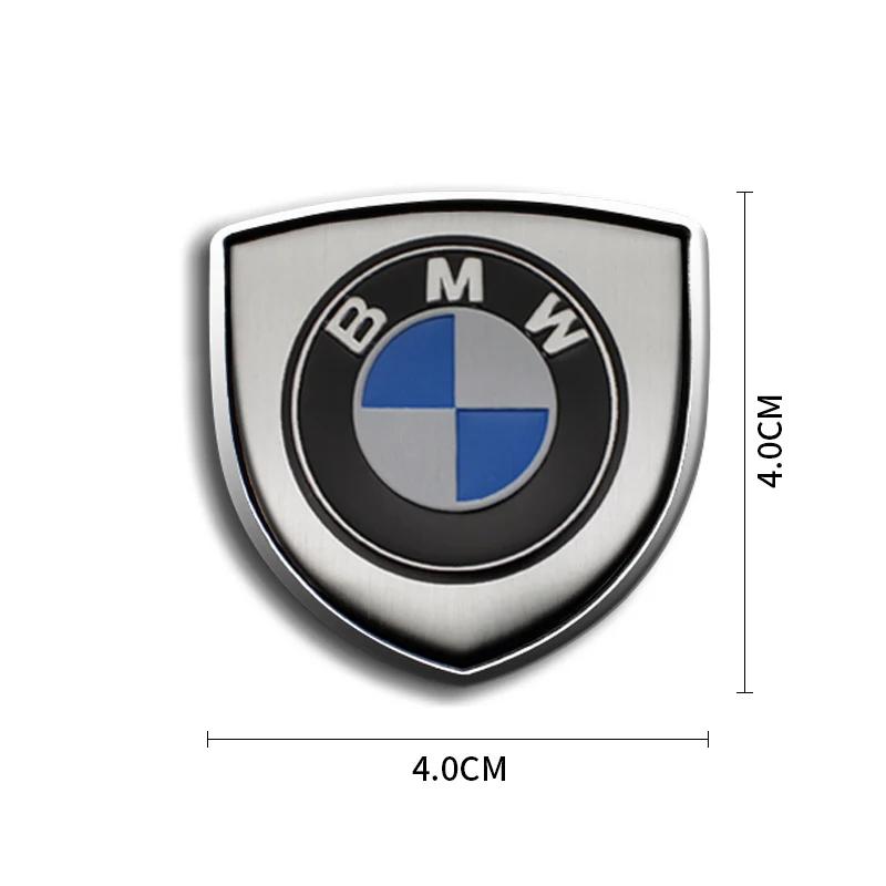 1/2 STUKS Auto Schild Carrosserie Kofferbak Stickers 3D Metalen Embleem Decal Auto Accessoires Voor BMW Performance F10 F20 F30 F40 E92 E91 G20 G30