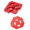 Woodworking Round Corner Radius Templates Aluminum Alloy Radius Jig Template Set R15 R20 R25 R30 T15 T20 T25 T30 Sizes