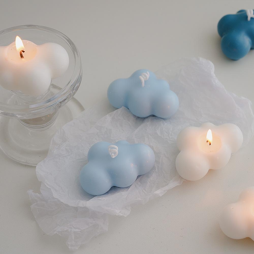 Cloud Aroma Candles for Home Incense and Smoke Handmade Gift Box Souvenirs Creative Birthday Fragrance Without Small Ornaments