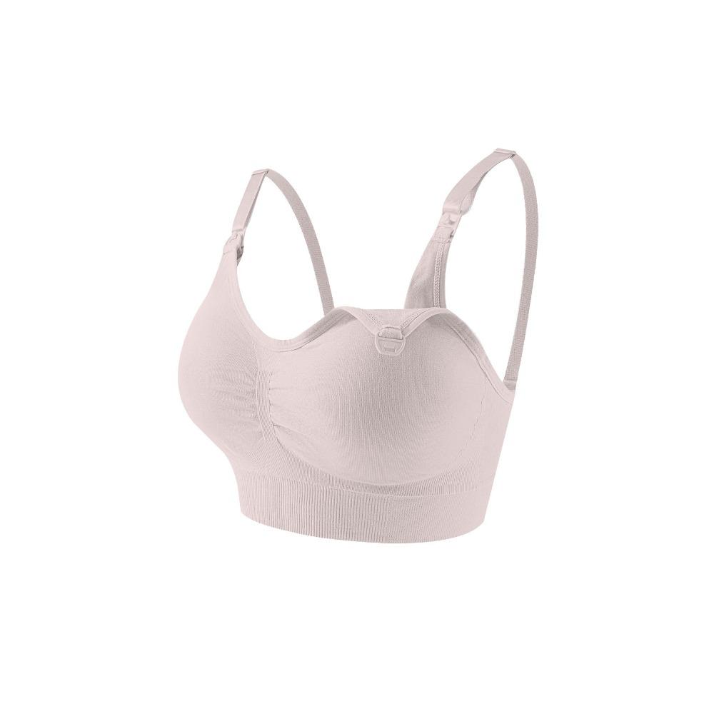 Women's Wire-Free Seamless Bralette, Adjustable Straps Full Coverage Soft Comfort Bra for Daily Wear