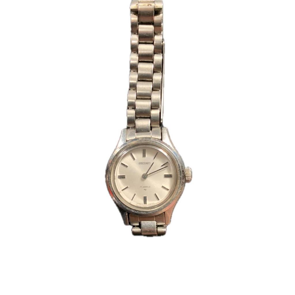 Used Working item, Vintage, SEIKO Ladies Hand-winding Wristwatch, Seiko 17 JEWELS