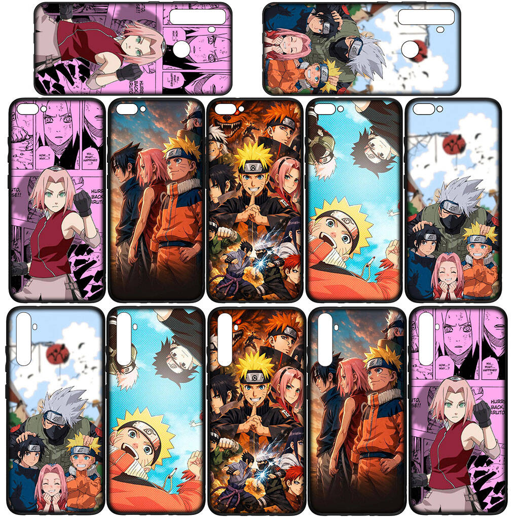 Hülle für iPhone 17 15 16 Plus Xiaomi Poco X7 X6 F8 F7 C85 C75 C71 Redmi Note 14 12 11 13 Pro Max A4 14C 13C 15C Kakashi Sasuke Narutos Haruno Sakura