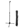 Mitoland Microphone Stand, Straight, with Storage Bag, Adjustable Height, Tripod Base, Stand Microphone, Wired Microphone, Karaoke, Live Performances,