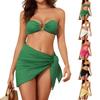 Women's Sexy Push-Up Bikini Three-Piece Swimsuit