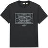 Levis Comfortable Loose Fit Crew Neck Pullover Short Sleeve T-Shirt Men Tops Charcoal-Gray 001AL-0000