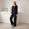 Lunaluz Women S Long Sleeve Collar Two Piece pajamaS Amanda 2c