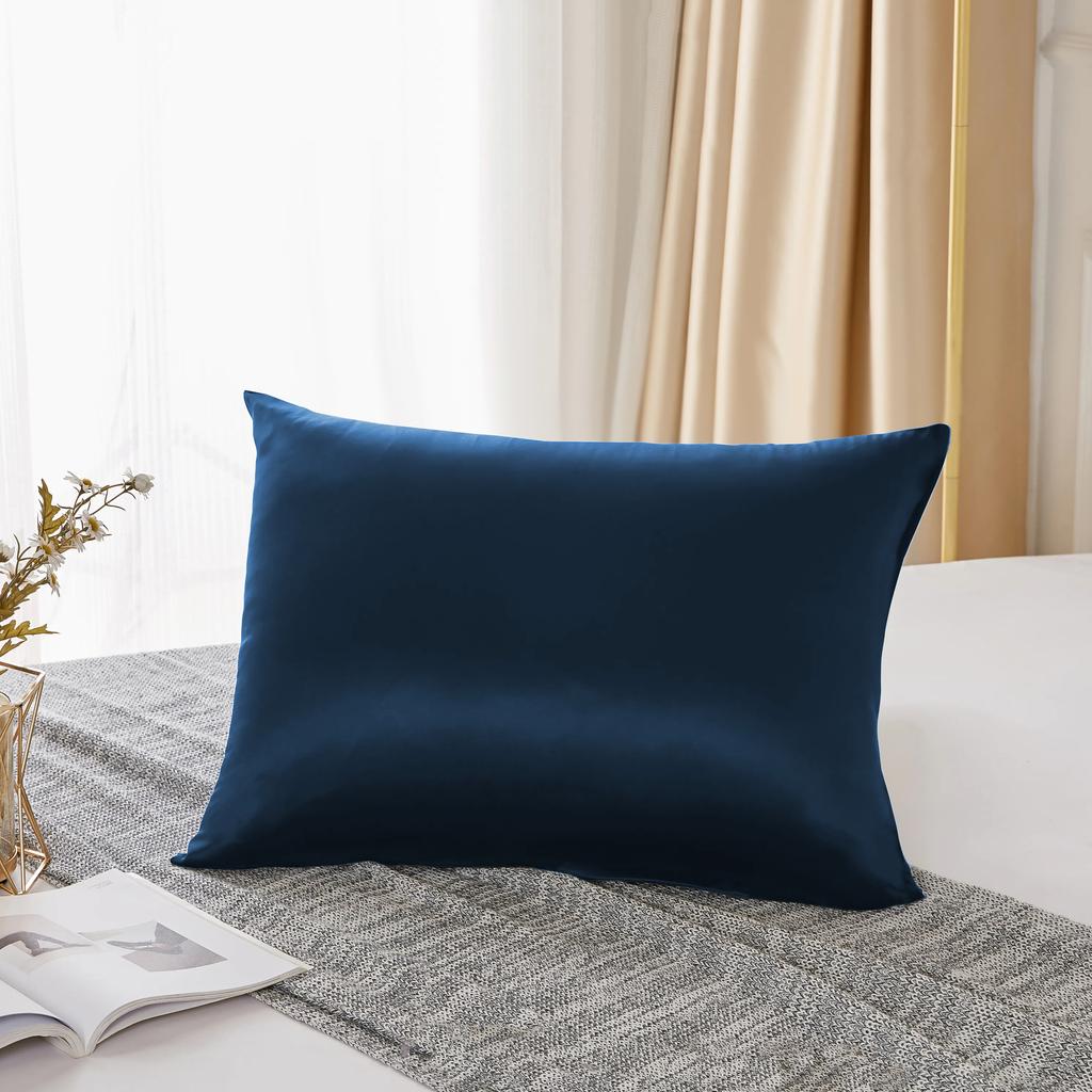 25 Momme  Natural Mulberry Silk Pillowcase,Both Sided Pure Silk Pillow Cover Gifts for Women,Pure Silk Pillowcsae For Hair