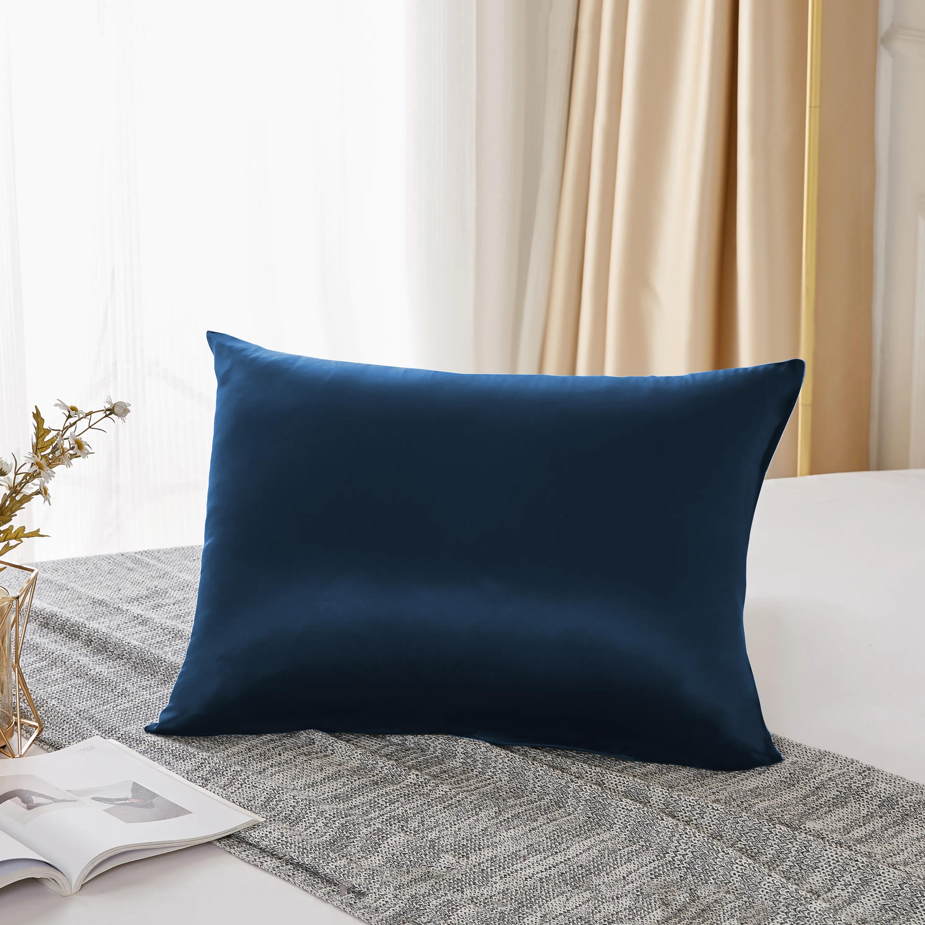 25 Momme 100% Natuurlijk Moerbeizijde Kussensloop, Dubbelzijdig Pure Zijde Kussenhoes Cadeaus voor Vrouwen, Pure Zijde Kussensloop Voor Haar 50x70cm