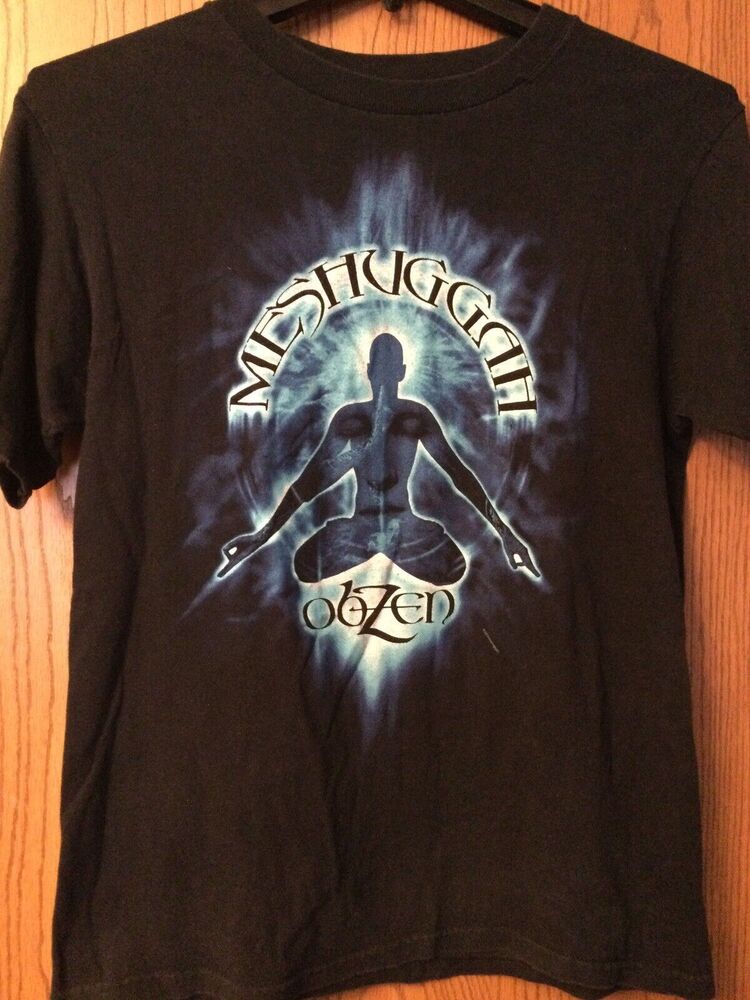 Meshuggah - Obzen- 2009 Short Sleeve Black All Size Shirt VC916 Unisex T-Shirt M