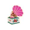 Harajuku Style Cartoon Phonograph Brooch Set – Unisex Clothing Accessories Badge