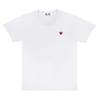 Cross-border American Trendy Brand Bestseller Heart-shaped Unisex 3D Printed Crew Neck Simple Casual Loose Short-sleeve T-shirt