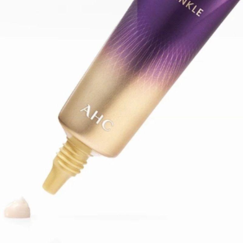 AHC Crema de Ojos Renovación de Edad Arrugas 30ml – Crema de Ojos Antiarrugas Reafirmante para Piel Hidratada y Juvenil