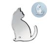Koongloong Sticker Cat Car Emblem Cat 3D Cute Decoration Car