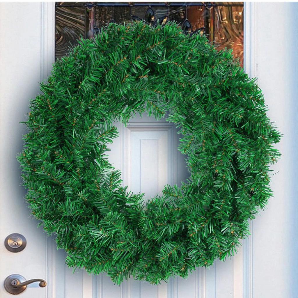 Flower Garland Door Hanging Christmas Decoration Rattan Flower Wreath Flower Wreath