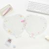PVC Hand Fan PVC Cover Dustproof Concert Cheering Fan Protective Bag Large Picket Fan