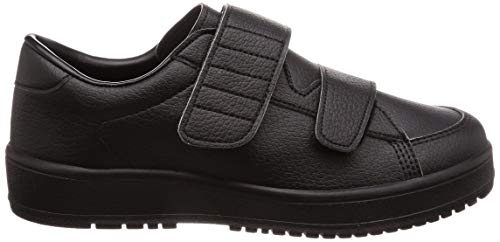 Moonstar V-Step 03 Rehabilitation Shoes for Men and Women, Single Foot Sold, Left Foot Only, Black, Size 27.0 cm, 3E