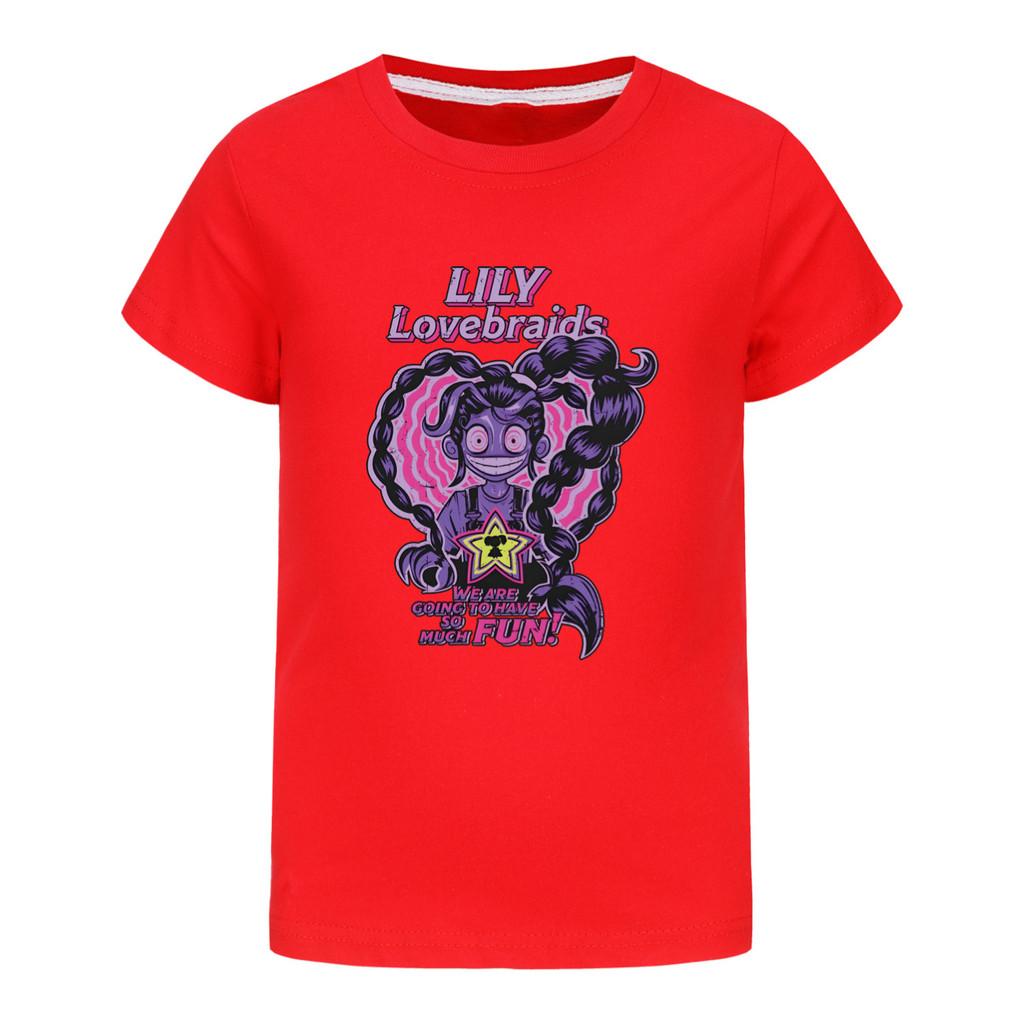 5581 Multi-Color Girls Lily Lovebraids Short Sleeves T-Shirt