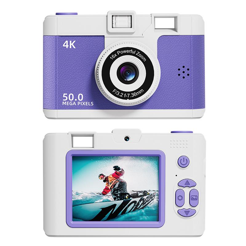 New Wi-Fi CCD Camera: Auto Print, Ultra-HD Photos, Dual Front & Rear Cameras, Video Recording