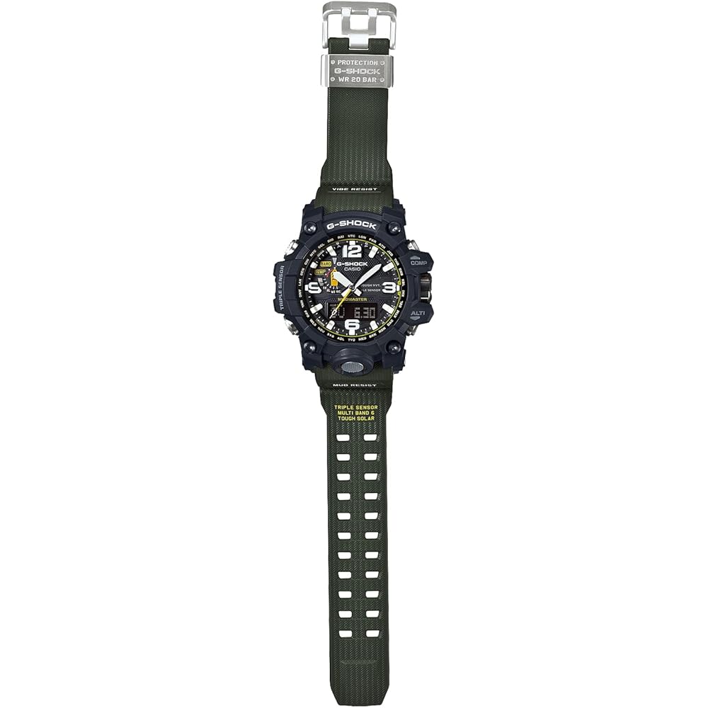 Casio G-Shock Mudmaster GWG-1000-1A3JF Men's Solar Radio Watch Green