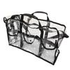 Transparent Shoulder Handbag Storage Large Capacity for Work Travelling Makeup Products Tissue