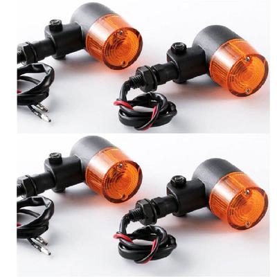 Livsdesign Johnson.77 Motorcykel Blinkerslampa, Cylindrisk Typ, Klassisk Typ, Europeisk Blink