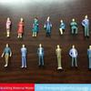 10pcs 1:25 1:30 1:50 1:75 1:87 Scale Miniature Landscape Figurines  DIY Handmade