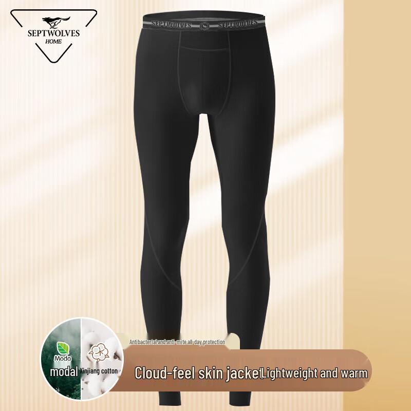 

Septwolves Men s Modal Anti-Mite Light Warm Thermal Leggings L