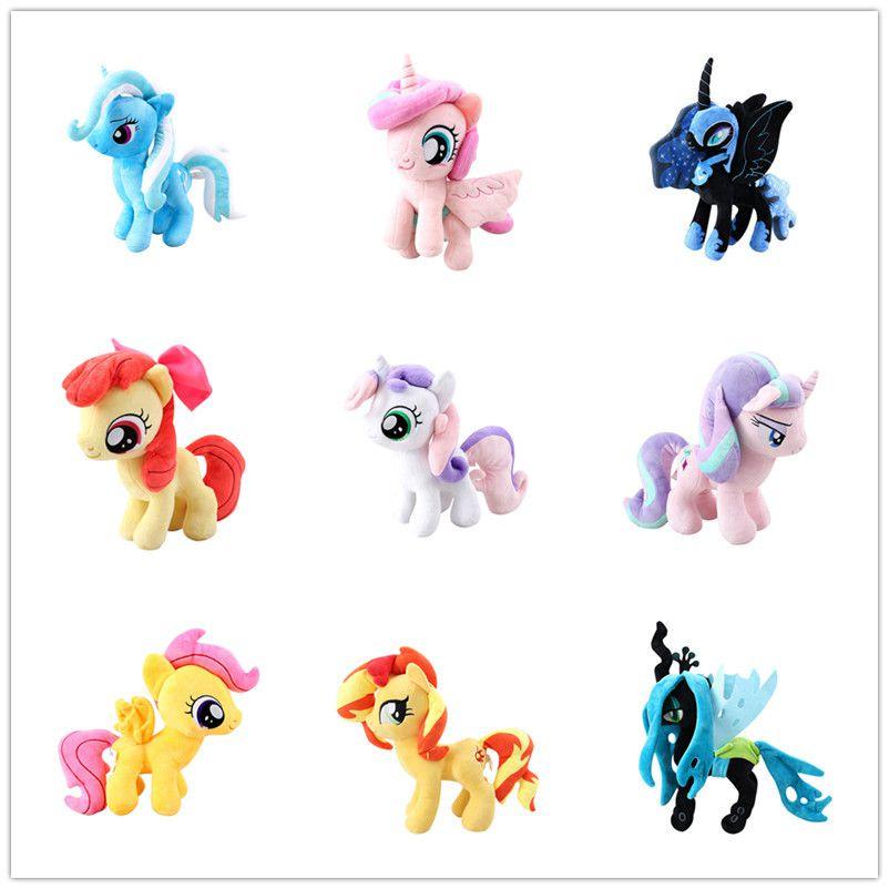 Adorable My Little Pony Plush Toy Spike Twilight Sparkle Soft Doll For Kids' Gifts