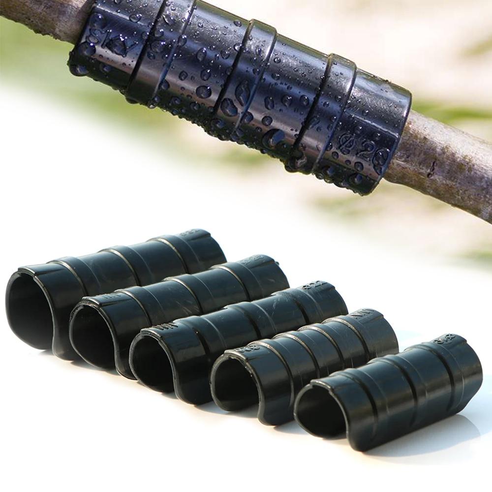 

10 шт. 19/25/32 мм садовые постройки трубные зажимы теплица каркас трубы фиксированный зажим теневая пленка сетка паруса закрепленные соединители