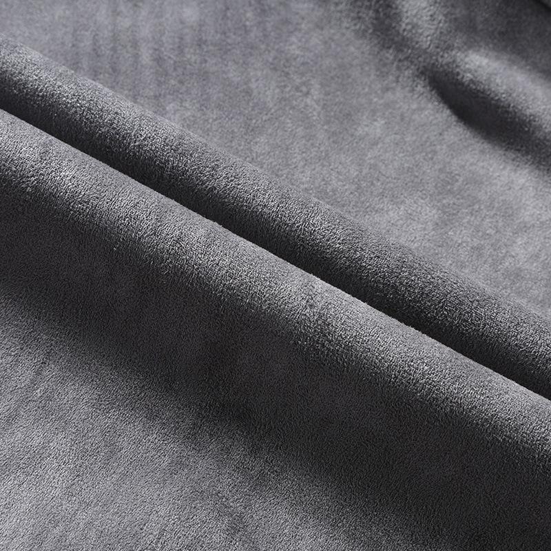 Men's Retro Suede Plush Jacket - Spring/Autumn Thin Workwear Style 1859