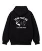Hands Up Oversized Wide Shoulder Hoodie_Black