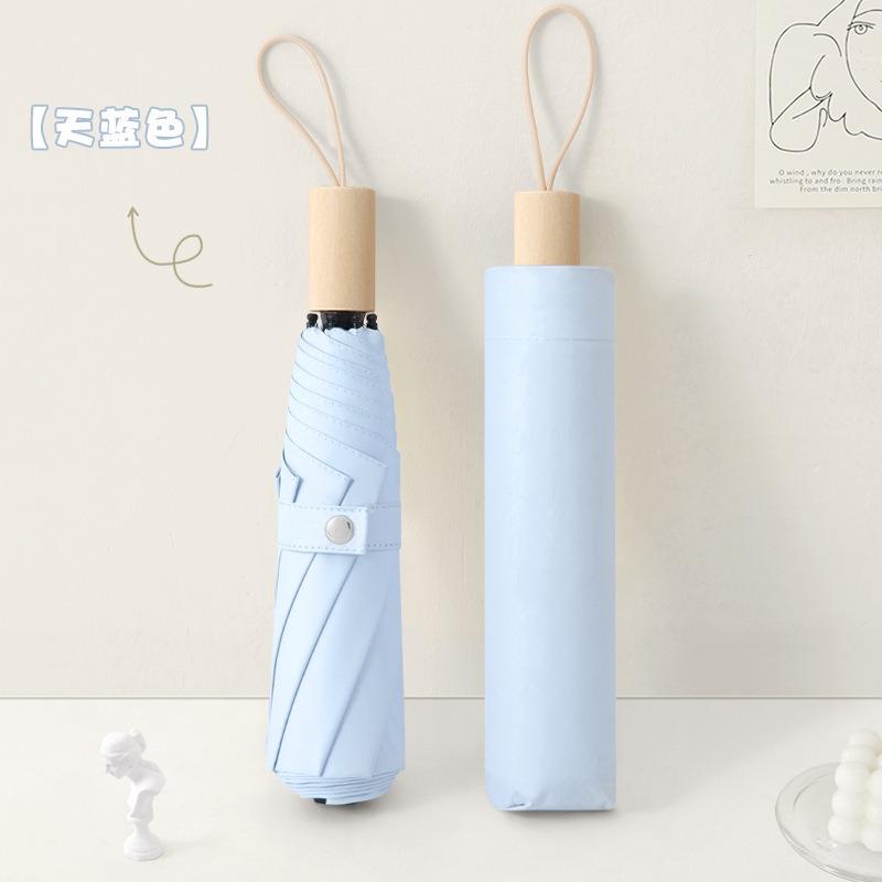 

Зонтик, зонтик для женщин, студентов, мужчин, мультяшный виниловый солнцезащитный крем, УФ-складной зонт, солнцезащитный зонт 3 fold manual