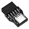 Fast Speed USB 2.0 to Type C/TypeE Internal Motherboard Adapter, 9pin Front Panel Header Fast Data Transfer