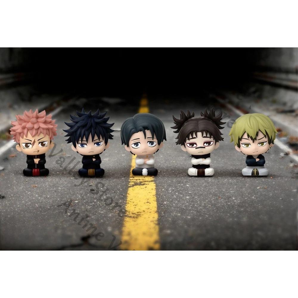 Genuine Anime Jujutsu Kaisen Yuta Okkotsu Fushiguro Megumi Choso Cosplay Cute Garage Kits Cartoon Figurine Model Ornament Gift