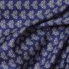 Paolo Albizzati Silk Bandana  Geometric  Navy Azf1m80002a72