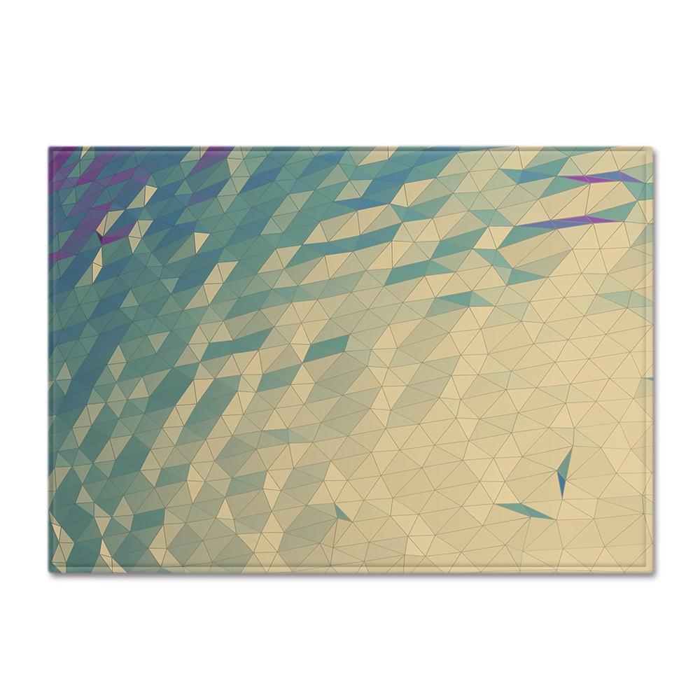 Geometric Shaped Floor Mat Bedroom Dining Room Carpet Carpet Doormat