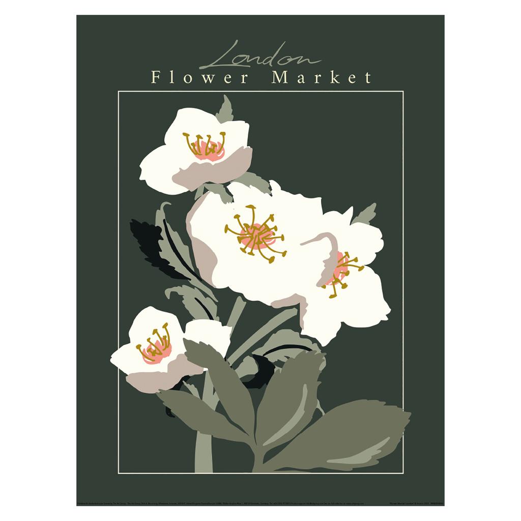 Annick Flower Market London Print