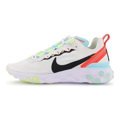 React Element 55 White Black Blue Women's Sneakers DB5926-101