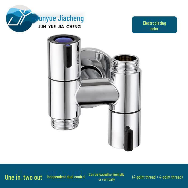 Junyue Jiacheng 201 Stainless Steel Dual-Outlet Angle Valve