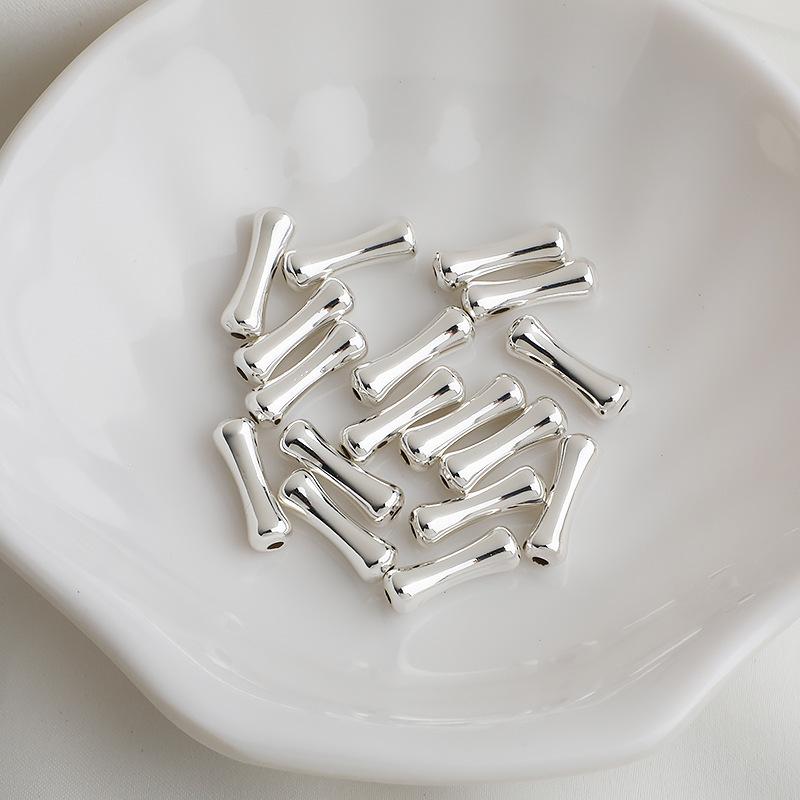 14K Gold Filled Bambus-Abstandshalter Perlen - Farbbeständiges Hüftknochen-Design für DIY Schmuck