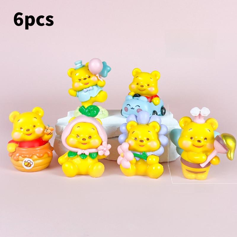 Winnie Puuh PVC Cartoon Sammlerfigur zum Zusammenbauen für Kinder und Fans