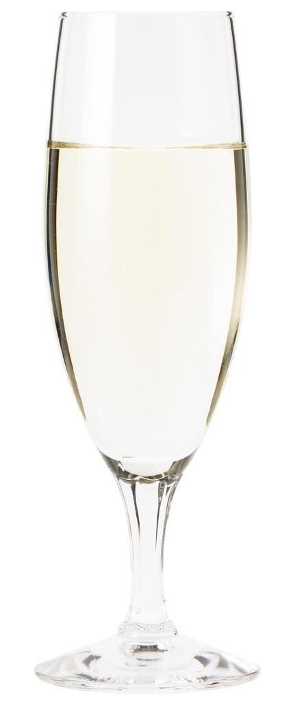 Toyo Sasaki Glass Champagne Glass New Spur Flute Champagne Glass 165ml Made in Japan Dishwasher Safe Glass Champagne Cup 32054