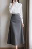 Spring Autumn Womens Casual Suit With Pvc Fabric And Button Detailing For Office Wear
