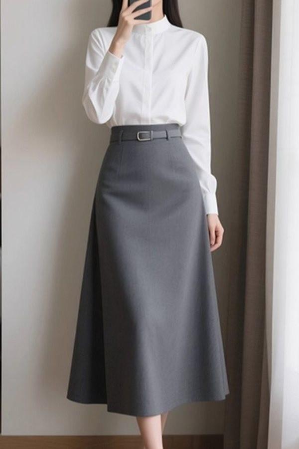 Spring Autumn Womens Casual Suit With Pvc Fabric And Button Detailing For Office Wear