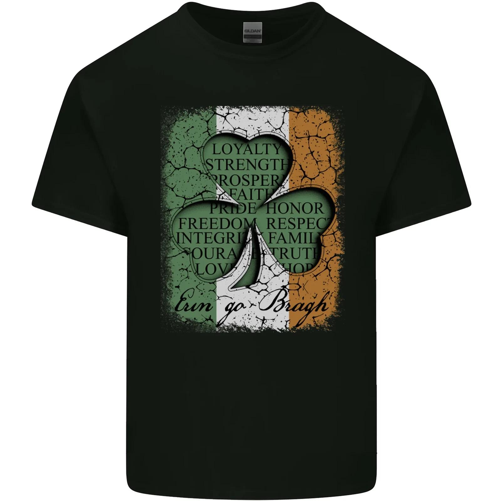 St Patricks Day Shamrock 3 Leaf Clover Kids T-Shirt Childrens S