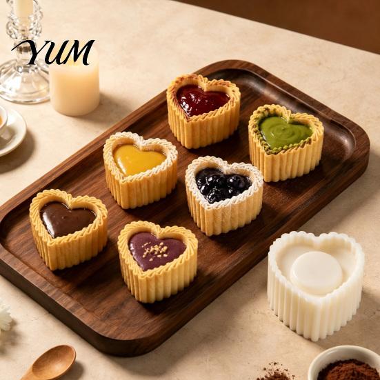Abnehmbarer Teigschneider Doppelseitige Mondkuchenform, Sonnenblumenmuster Wiederverwendbar ABS Handpresse Einfache Küchenhelfer zum Backen Reinigen DIY