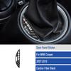 Carbon Fiber Interior Automatic Gear Shift Cover Trim For Mini Cooper 2007-2010